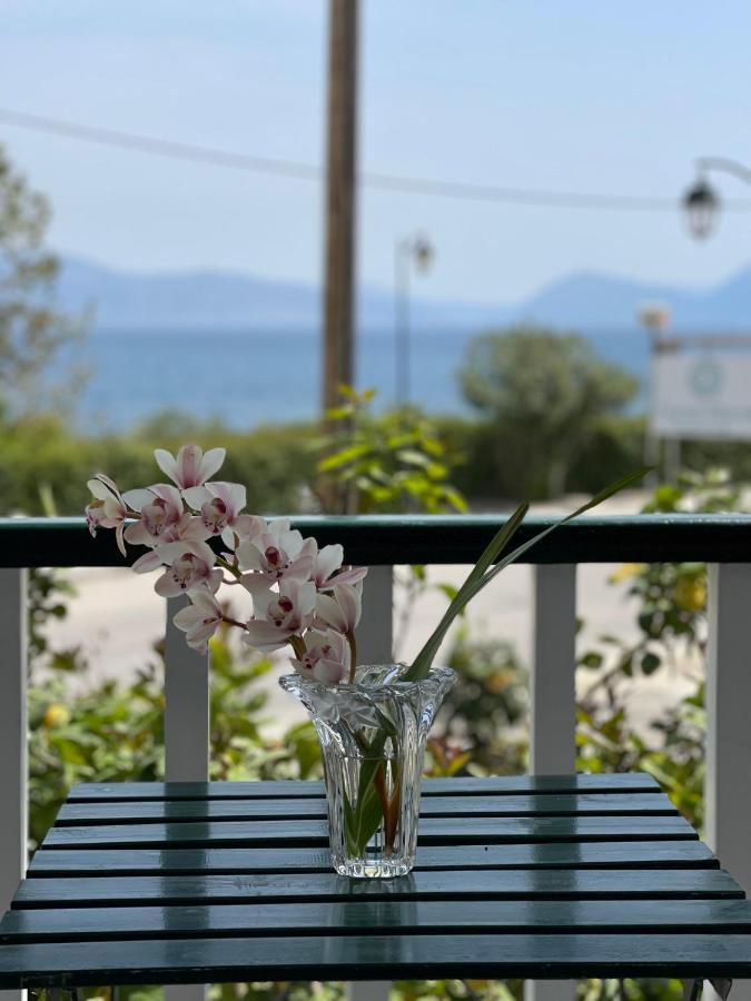 Cosy Apartment With Sea View Close To The Beach Nikiana Exteriér fotografie