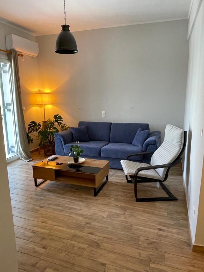 Cosy Apartment With Sea View Close To The Beach Nikiana Exteriér fotografie
