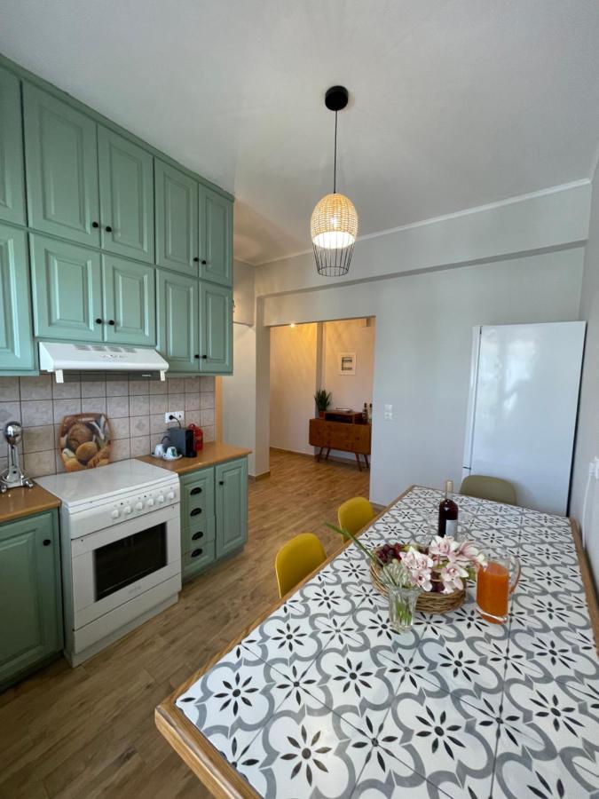 Cosy Apartment With Sea View Close To The Beach Nikiana Exteriér fotografie