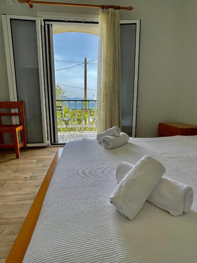 Cosy Apartment With Sea View Close To The Beach Nikiana Exteriér fotografie